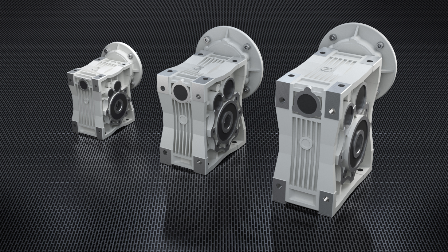 SWHF helical-worm gearboxes